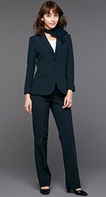 AR5855 アルファピア ストレートパンツ プチローライズ ニット 40-AR5855