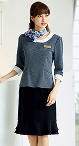 ティアードスカート 無地 93-51411