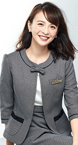 86520 en joie(アンジョア) 大人可愛い癒し系コーデを実現するジャケット ツイード 93-86520