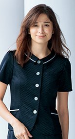 S-50610 50611 SELERY(セロリー) 速く乾く!快適ニットのオーバーブラウス ドット 99-S50610
