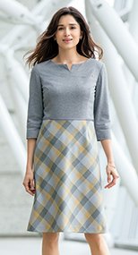 S-50764 50766 SELERY(セロリー) ワンピース チェック 99-S50764