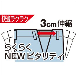 NEWピタリティウエストゴムを採用