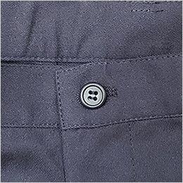 HS2602 アイトス チノパンツ(男性用)脇ゴム ワンタック ボタン