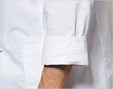 1537PR FOLK(フォーク)×Dickies メンズシングルコート(男性用) 袖を折り返して着用可能