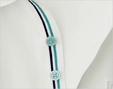 自重堂WHISEL WH90718 ドライ半袖ポロシャツ(男女兼用) おしゃれなトリコロールテープを施したデザイン