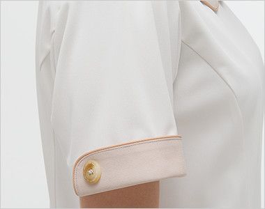 LH6237 ナガイレーベン(nagaileben) ビーズベリー ワンピース(女性用) 女性らしい優しさを感じさせるかわいい袖