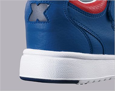 ジーベック 85114 スーパーめちゃ軽セーフティシューズ 樹脂先芯 クッション性が高いソフトな履き心地の軽量ソール